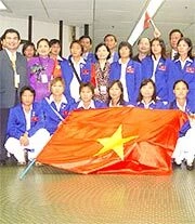 Đội tuyển nữ Việt Nam.