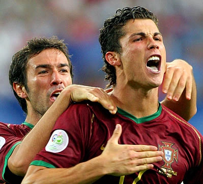C.Ronaldo, niềm hi vọng lớn nhất của bóng đá Bồ Đào Nha mùa hè này.