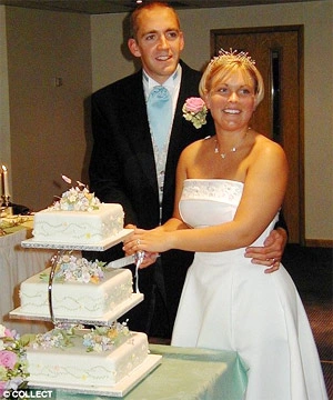 Tim Brabant đã có những phút giây rất hạnh phúc cùng vợ. Ảnh: Daily Mail.