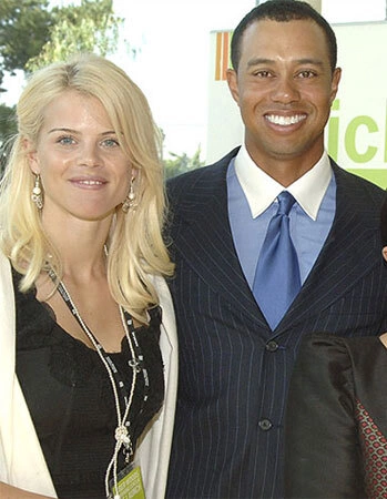 Tiger Woods và vợ là Elin đã cãi nhau.