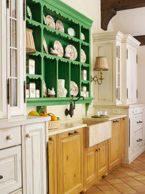 Thêm màu sắc cho phòng bếp