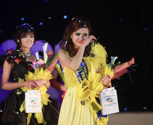 Khánh Chi khi đăng quang. Ảnh: QT.