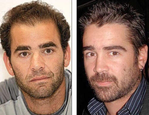 Sampras is a substitute for Hollywood actor Colin - Farrell