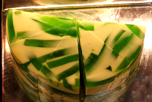 Bánh thạch sữa dừa.