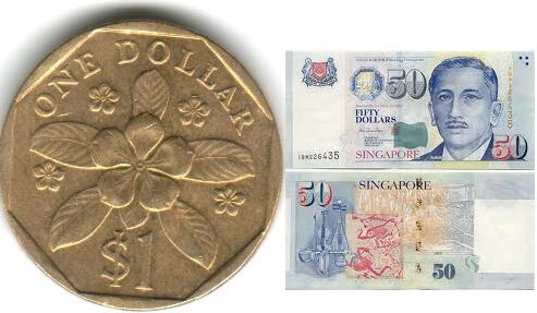Đồng xu 1 đô là Singapore và Đồng xu 1 đô là Singapore và