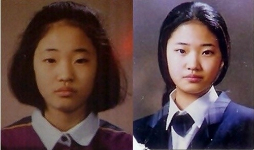 Kim Sa Rang khi còn là một học sinh. Kim Sa Rang khi còn là một học sinh.