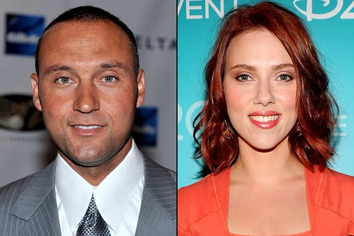 Scarlett cũng 'qua lại' với cầu thủ của đội New York Yankees, Derek Jeter vào năm 2004. Scarlett cũng 'qua lại' với cầu thủ của đội New York Yankees, Derek Jeter vào năm 2004.