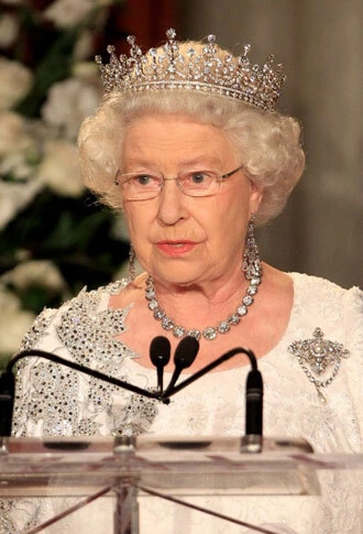 Queen Elizabeth II gives a speech during a dinner at the Royal York Hotel on July 5, 2010 in Toronto, Canada. The Queen and Duke of Edinburgh are on an eight day tour of Canada starting in Halifax and finishing in Toronto. The trip is to celebrate the centenary of the Canadian Navy and to mark Canada Day. On July 6th, the royal couple will make their way to New York where the Queen will address the UN and visit Ground Zero Queen Elizabeth II gives a speech during a dinner at the Royal York Hotel on July 5, 2010 in Toronto, Canada. The Queen and Duke of Edinburgh are on an eight day tour of Canada starting in Halifax and finishing in Toronto. The trip is to celebrate the centenary of the Canadian Navy and to mark Canada Day. On July 6th, the royal couple will make their way to New York where the Queen will address the UN and visit Ground Zero