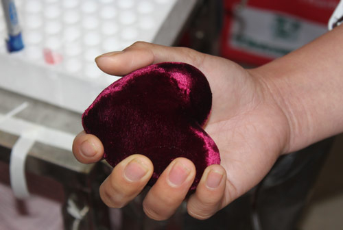 Trái tim nhồi bông Trái tim nhồi bông