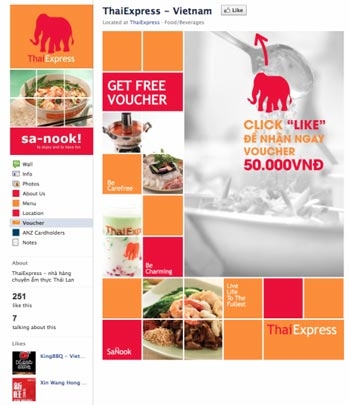 Địa chỉ Fanpage của ThaiExpress thu hút đông đảo các bạn trẻ tham gia. Địa chỉ Fanpage của ThaiExpress thu hút đông đảo các bạn trẻ tham gia.