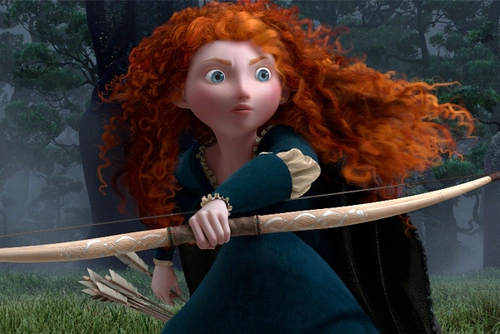 Nguyên mẫu nàng công chúa Merida trong phim hoạt hình 'Brave'. Nguyên mẫu nàng công chúa Merida trong phim hoạt hình 'Brave'.