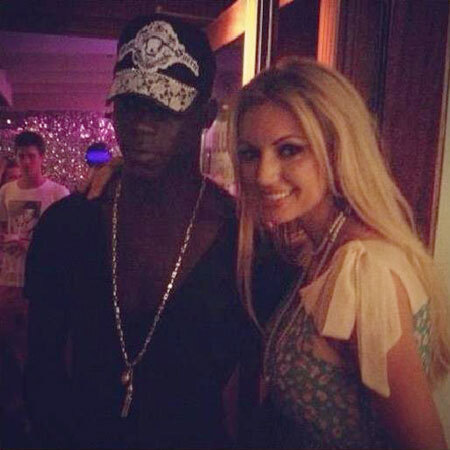 Balotelli và Rosanna Davison Balotelli và Rosanna Davison