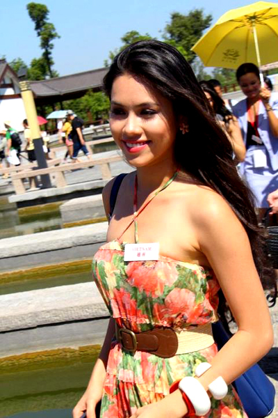 Lịch trình của các thí sinh Miss World tại Trung Quốc dày đặc nhưng Lịch trình của các thí sinh Miss World tại Trung Quốc dày đặc nhưng