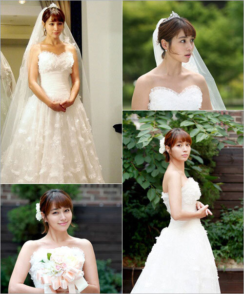 Lee Min Jung diện váy cưới trong phim "Big", bộ phim gần đây nhất của cô. Lee Min Jung diện váy cưới trong phim "Big", bộ phim gần đây nhất của cô.