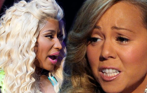 Nicki Minaj và Mariah Carey xung khắc với nhau. Nicki Minaj và Mariah Carey xung khắc với nhau.