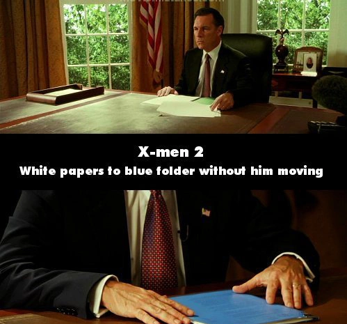 Cảnh trong phim "X-men 2", Cảnh trong phim "X-men 2",