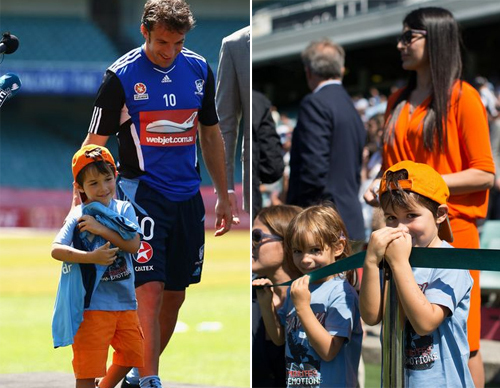 Khi còn ở Italy, Del Piero rất khó chịu khi hình ảnh vợ con lọt vào ống kính. Khi còn ở Italy, Del Piero rất khó chịu khi hình ảnh vợ con lọt vào ống kính.