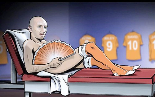 Hình ảnh sexy của Ian Holloway, cựu HLV Blackpool. Hình ảnh sexy của Ian Holloway, cựu HLV Blackpool.
