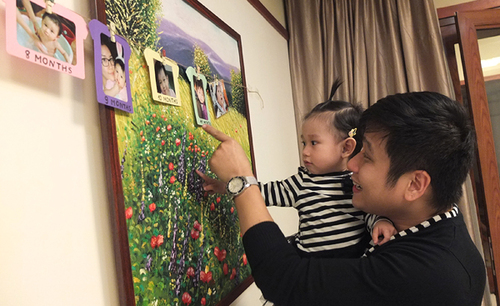 Với Minh Tiệp, con gái là điều quan trọng nhất trong cuộc sống của anh. Với Minh Tiệp, con gái là điều quan trọng nhất trong cuộc sống của anh.