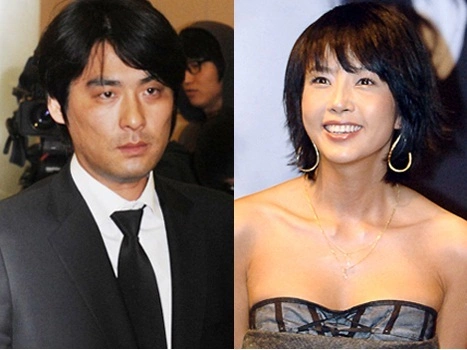 Choi Jil Sil và chồng cũ, Jo Sung Min. Choi Jil Sil và chồng cũ, Jo Sung Min.
