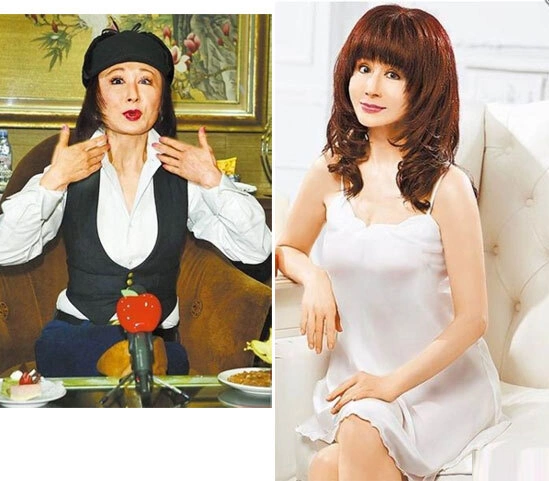Phan Nghinh Tử gặp gỡ báo chí và khi lên hình quảng cáo.