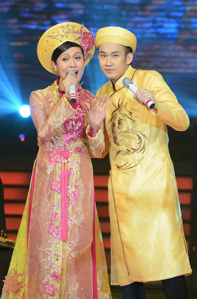 Thanh Thúy và Dương Triệu Vũ là cặp giành được số điểm cao nhất trong liveshow 4. Ảnh: Lý Võ Phú Hưng