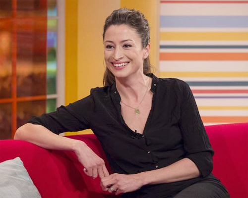 Rebecca Loos trong chương trình Daybreak.