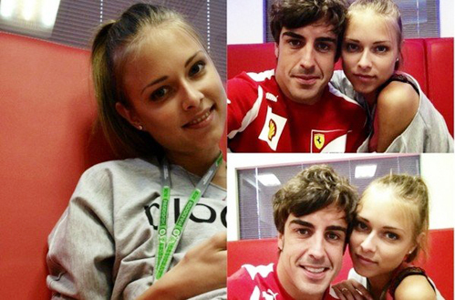 Fernando Alonso từng nổi tiếng với mối tình son sắc cùng nữ ca sĩ Raquel de Rosario nhưng cuộc tình này cũng chấm dứt sau 5 năm vào cuối năm 2011. Fernando Alonso từng nổi tiếng với mối tình son sắc cùng nữ ca sĩ Raquel de Rosario nhưng cuộc tình này cũng chấm dứt sau 5 năm vào cuối năm 2011.