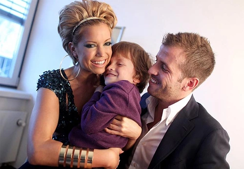Tổ ấm hạnh phúc của Van der Vaart và Sylvie trước khi hai người chia tay.