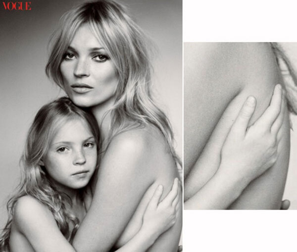 Bàn tay của con gái Kate Moss Bàn tay của con gái Kate Moss