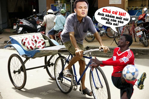 Thủ môn Thanh Bình (Đà Nẵng) đã để cho tiền đạo Moussa (Ninh Bình) sút tung lưới 4 bàn trong trận thua 1-4 của đội bóng sông Hàn.. Thủ môn Thanh Bình (Đà Nẵng) đã để cho tiền đạo Moussa (Ninh Bình) sút tung lưới 4 bàn trong trận thua 1-4 của đội bóng sông Hàn..