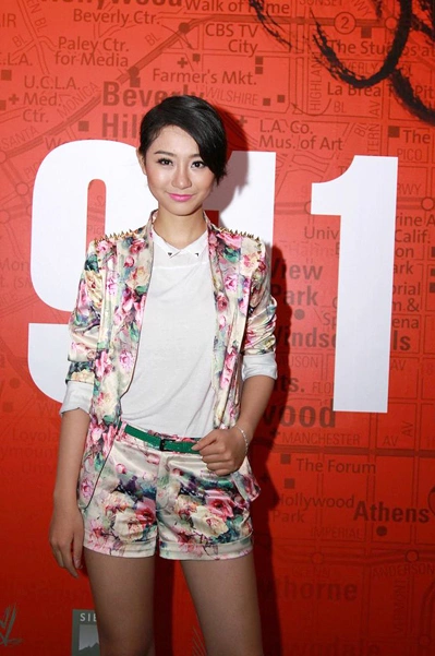 Á quân Next Top Trà My sành điệu với quần short Á quân Next Top Trà My sành điệu với quần short