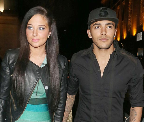 Danny và Tulisa không quấn quýt bên nhau gần một tháng nay/.