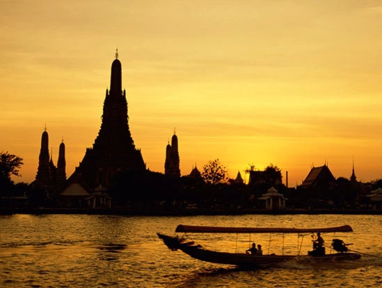Hoàng hôn trên sông Chao Phraya. Ảnh: holydieexplorer Hoàng hôn trên sông Chao Phraya. Ảnh: holydieexplorer