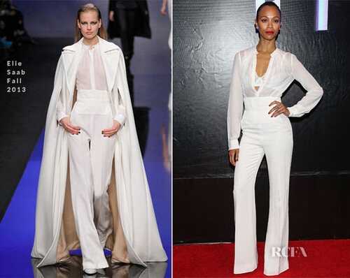 Zoe Saldana In Elie Saab Star Trek Into Darkness Mexico Premiere/ Zoe Saldana In Elie Saab Star Trek Into Darkness Mexico Premiere/