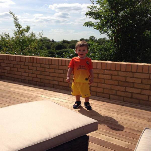 Con trai Wilshere Con trai Wilshere