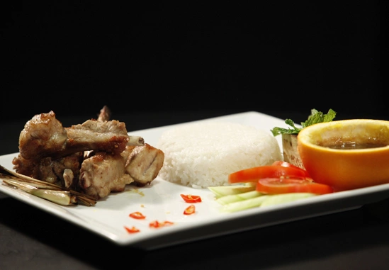 Sườn non mắm ruốc của Quang Huy. Sườn non mắm ruốc của Quang Huy.