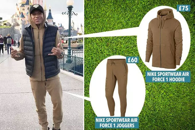 Soi giá quần áo, giầy chất giống Mbappe - 4