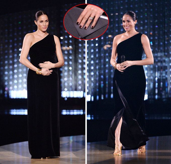 Những bộ cánh hở nhất của Meghan từ khi làm dâu hoàng gia