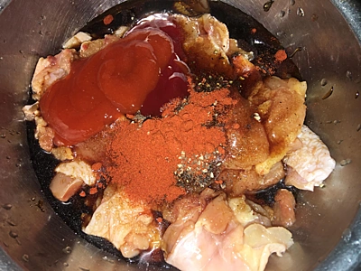 Gà sốt xì dầu - 2