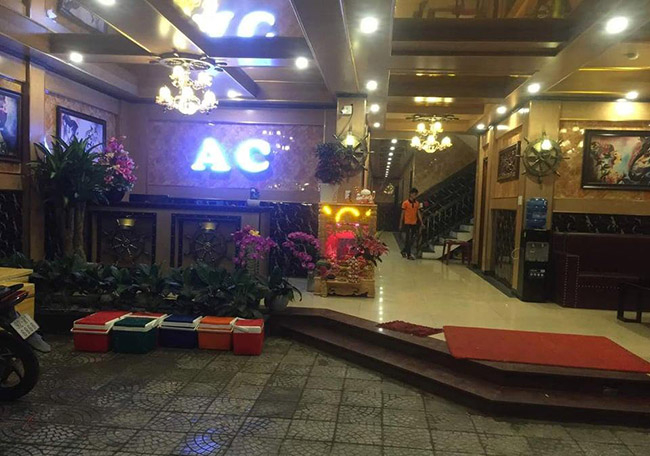 Quán karaoke AC nơi xảy ra vụ việc. Ảnh: Đại Hiệp.