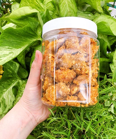 Tóp mỡ da heo chiên giòn - 5