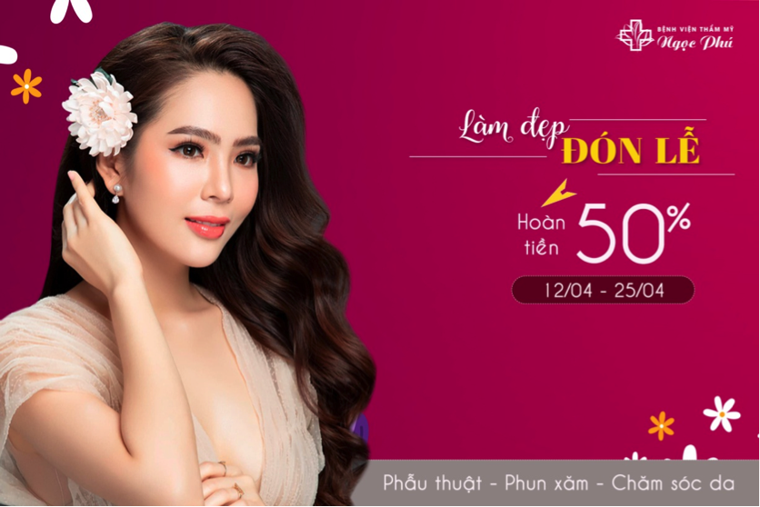 Bệnh viện thẩm mỹ Ngọc Phú ưu đãi làm đẹp tới 50% - 8