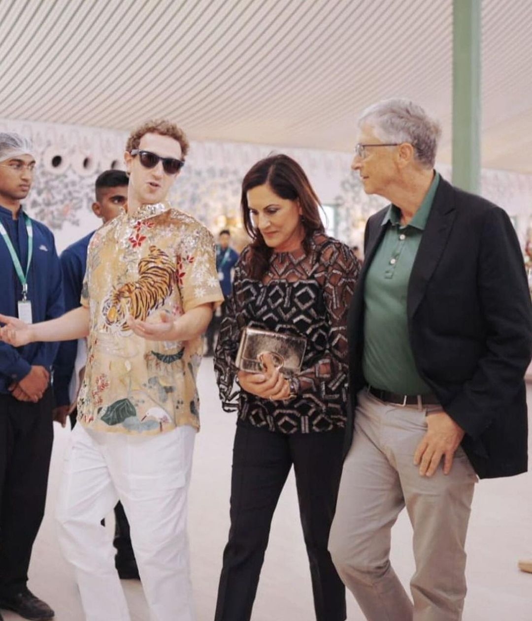 Bill Gates commends Mark Zuckerberg’s fashion at pre-wedding of Asia’s wealthiest billionaire’s heir