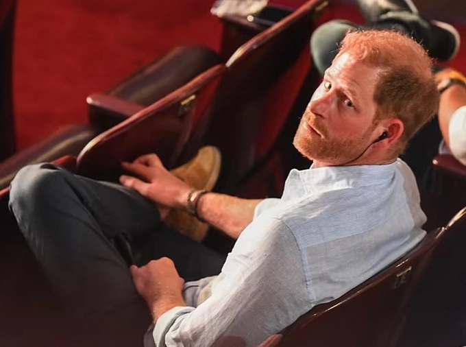 Hoàng tử Harry, Công tước xứ Sussex, con trai út của Vua Charles III và Công nương Diana. Ảnh: UK Press