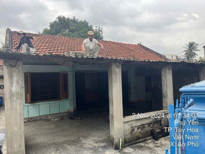 Ngôi nhà lúc vợ chồng Thanh Huyền mới mua.