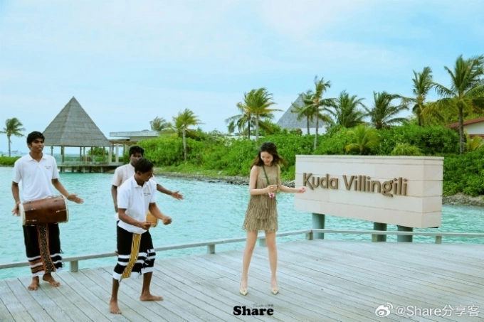 Lâm Tâm Như nghỉ resort Maldives - 6