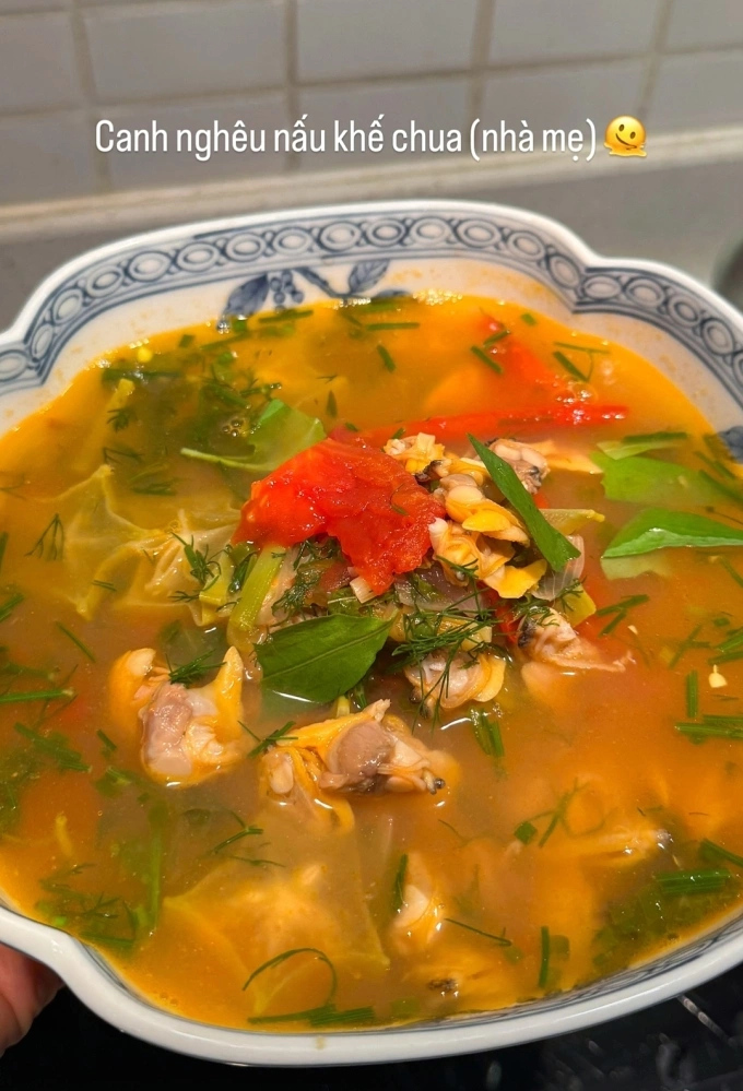 Tăng Thanh Hà món ăn của mẹ