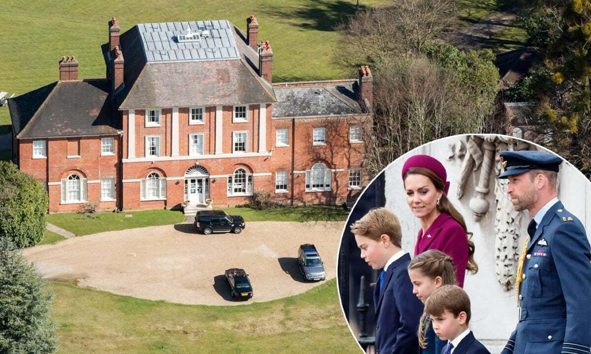 Gia đình William - Kate dọn vao dinh thự mới - Ngôi sao
