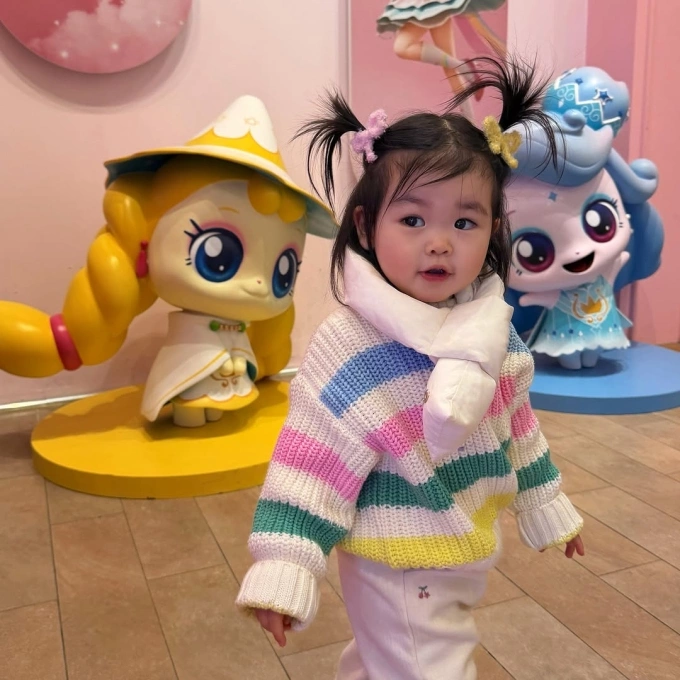 Em bé Jae Yi. Ảnh: Instagram